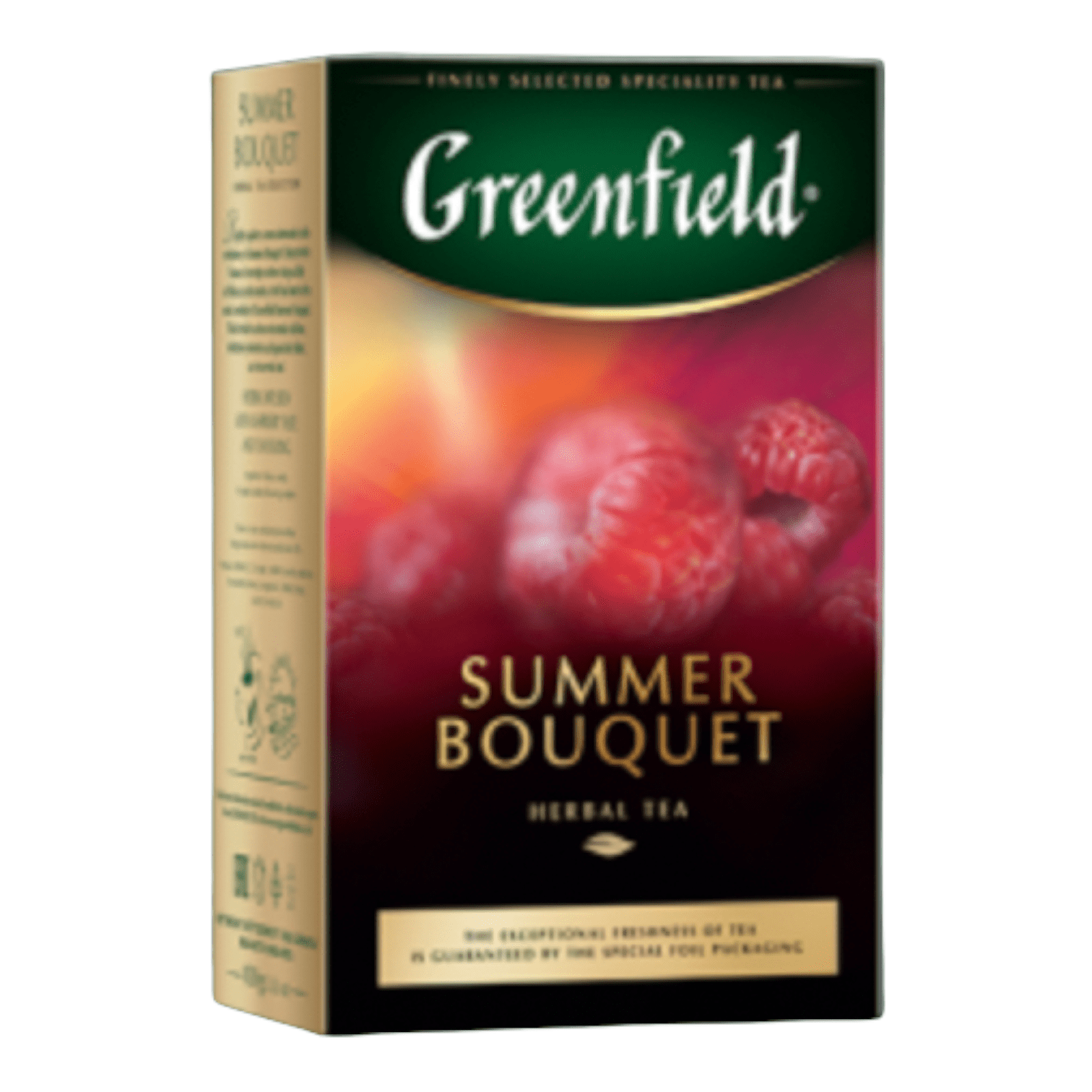 Чай Greenfield «Летний букет», ароматный чайный напиток из гибискуса .